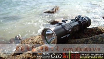 XENO手电 G10 V2 XM-L LED强光手电筒